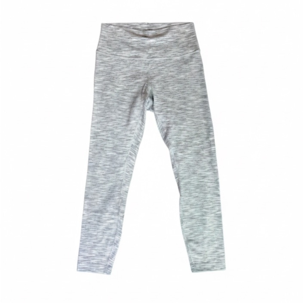 LULULEMON Grey Light Heather Leggings Align size 6 Yoga Gym Fitness